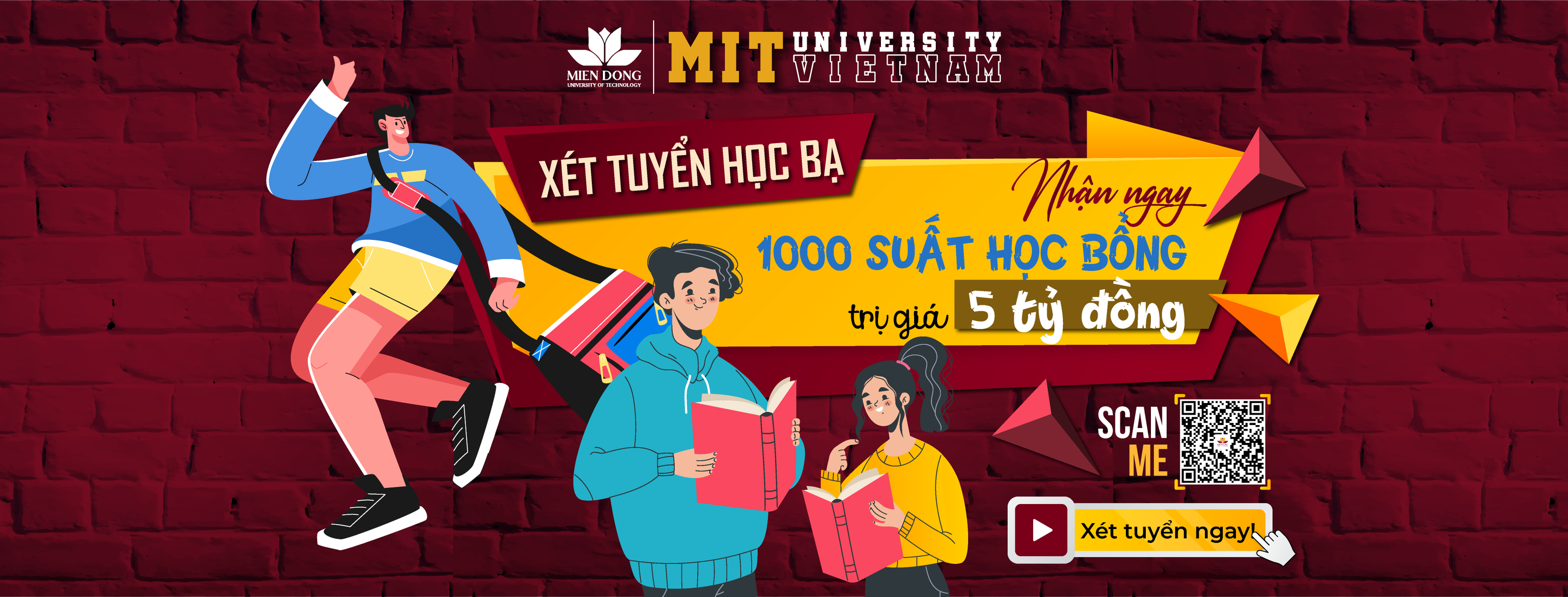 05 phương thức xét tuyển linh hoạt tại MIT University năm 2023