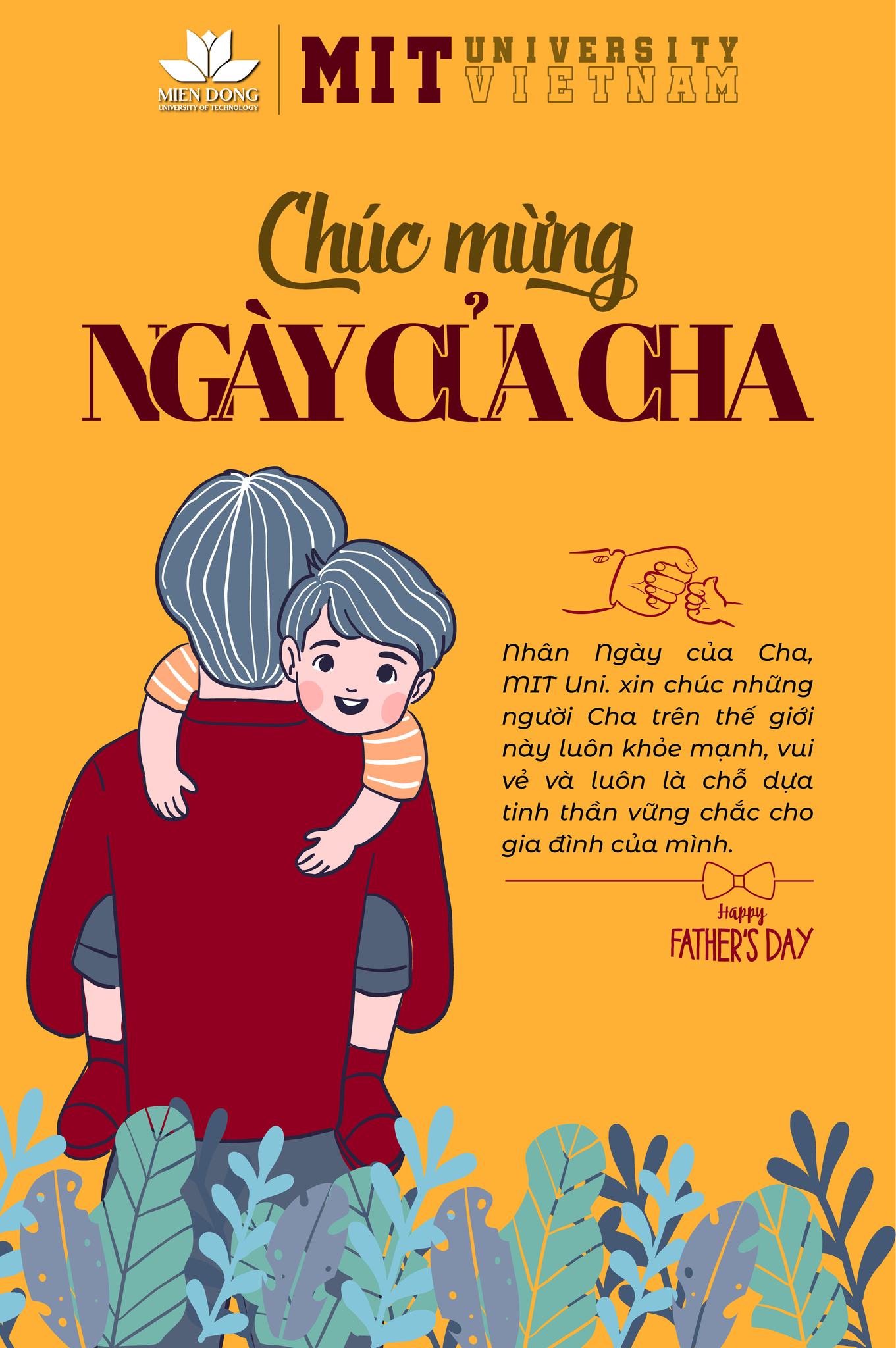 Chúc mừng Ngày của Cha 18/6