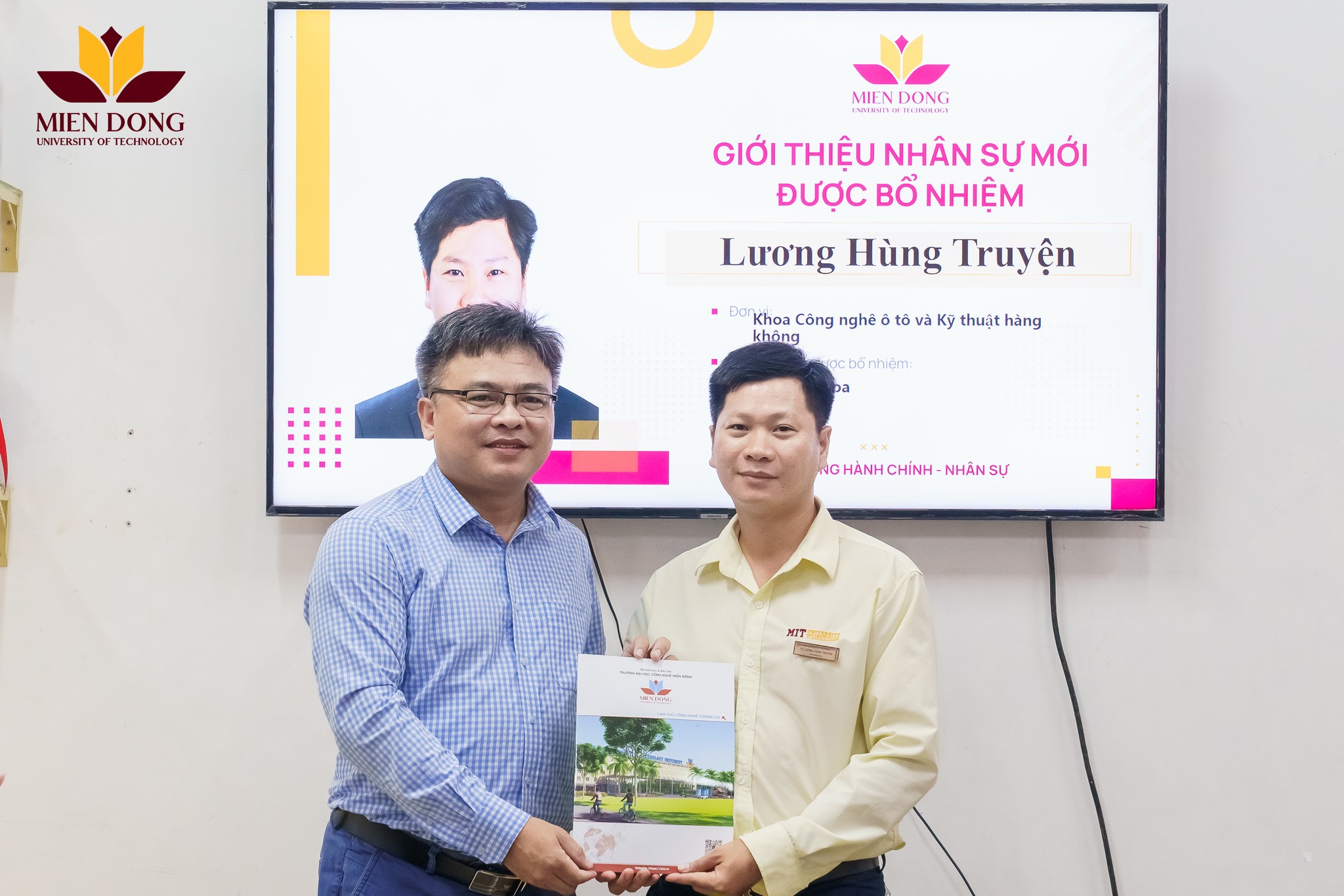 Tiến sĩ Lương Hùng Truyện được bổ nhiệm Trưởng khoa Khoa Công nghệ ô tô & Kỹ thuật hàng không