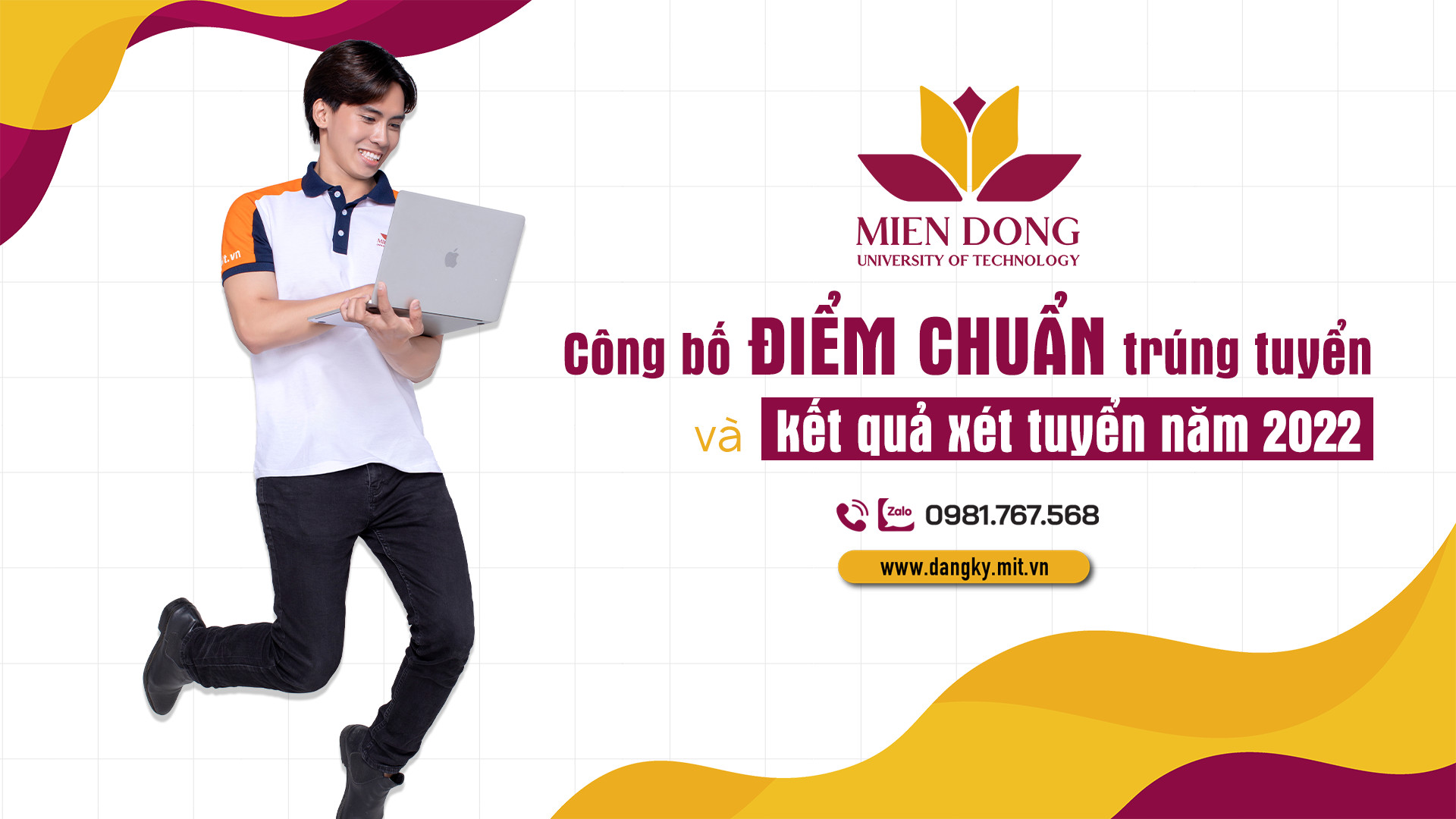 Trường ĐH Công nghệ Miền Đông công bố điểm chuẩn trúng tuyển và kết quả xét tuyển năm 2022