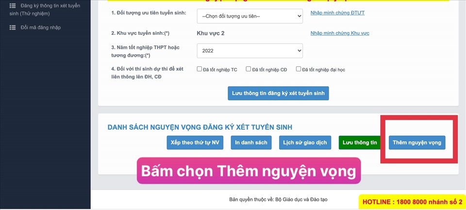 Huong dan dang ky nguyen vong dai hoc truc tuyen 2022 mit university