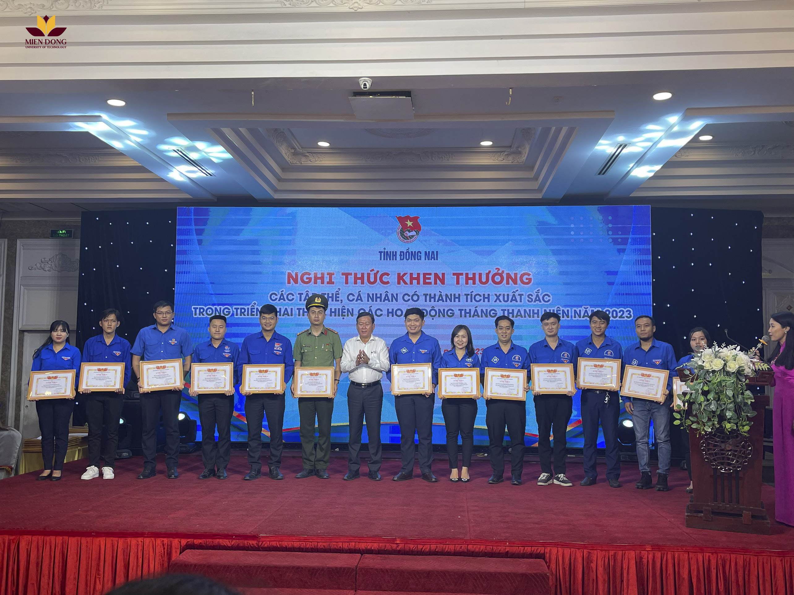 Khen thưởng cá nhân, tập thể có thành tích xuất sắc trong phong trào Tháng thanh niên Tỉnh Đồng Nai năm 2023