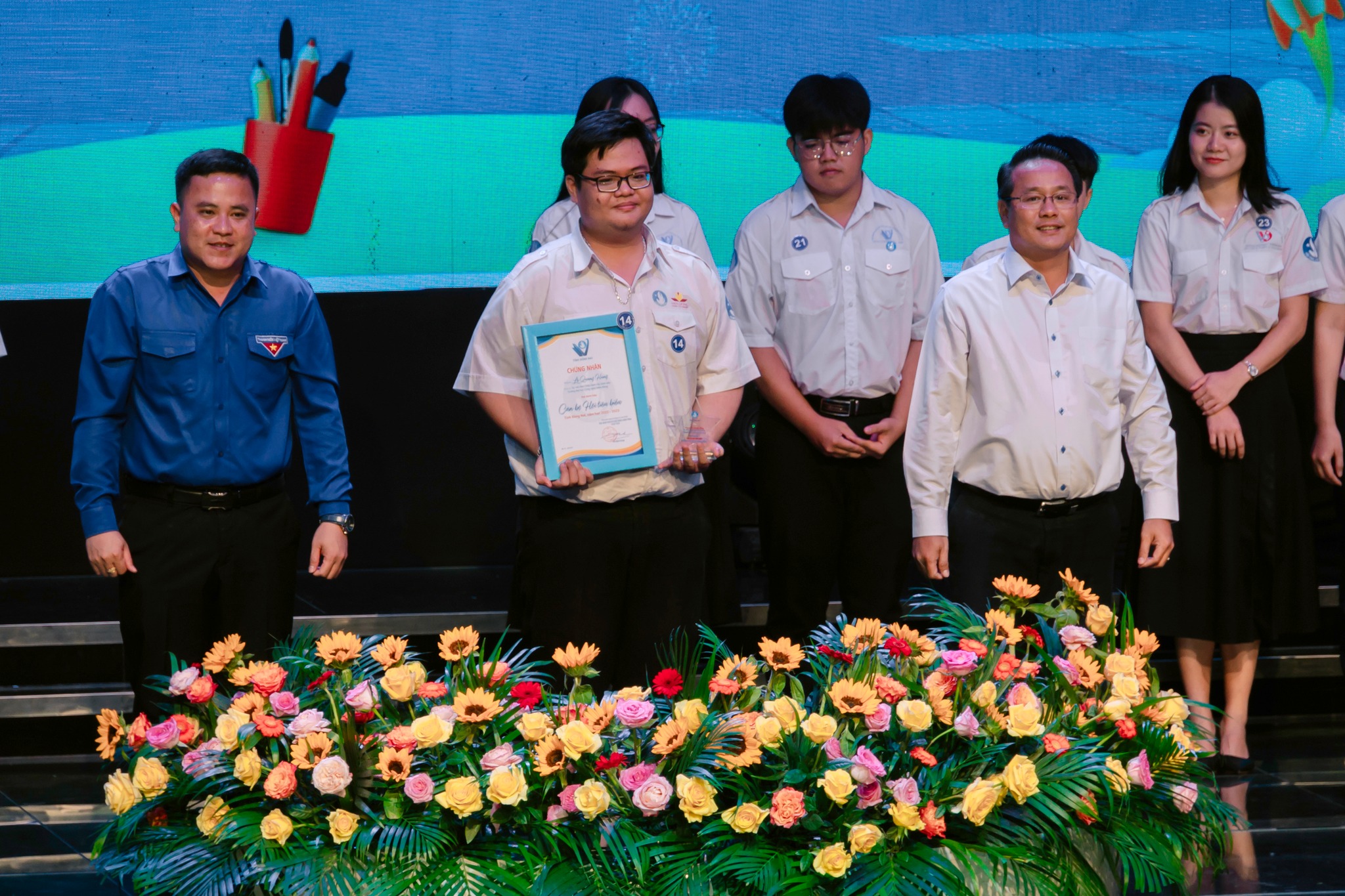 Lê Quang Hùng - Uỷ viên Ban Chấp hành Hội sinh viên trường Đại học Công nghệ Miền Đông