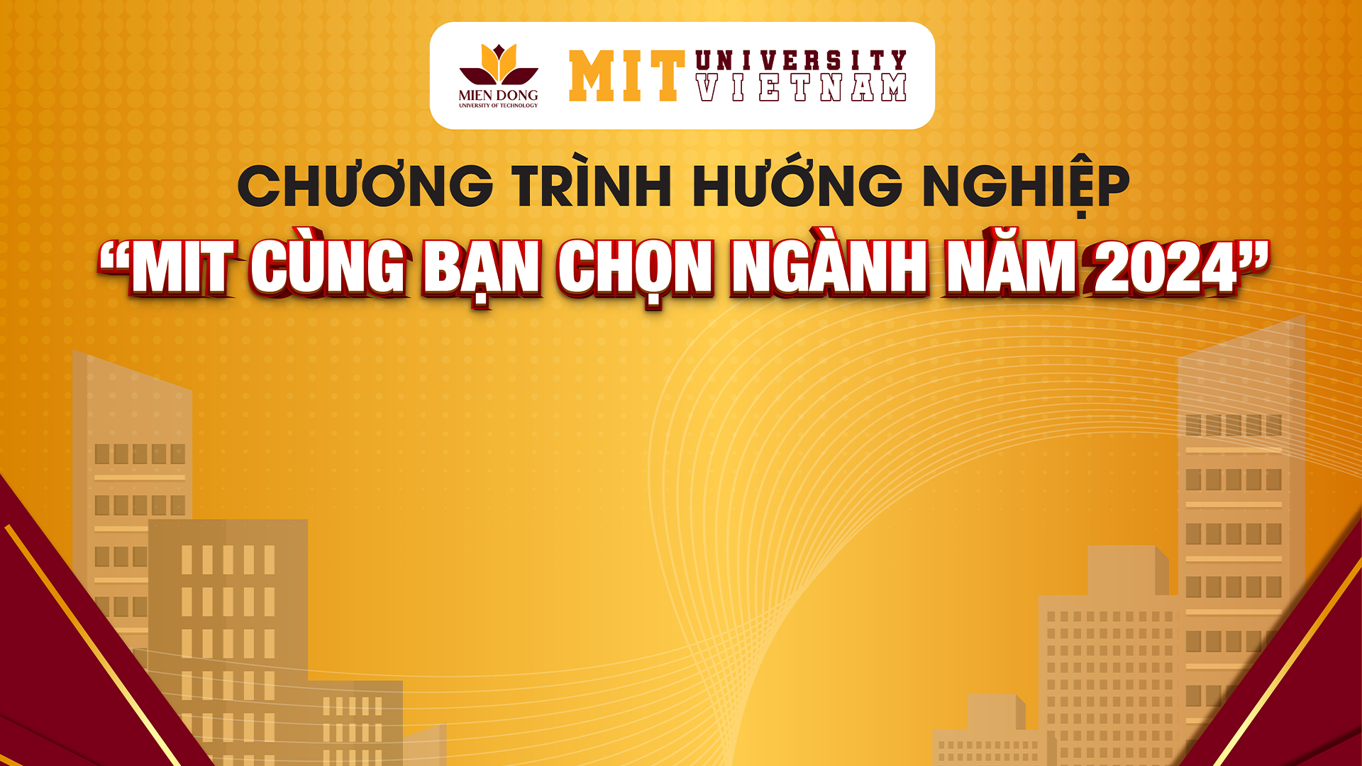 Khởi động chương trình "MIT - Cùng bạn chọn ngành năm 2024: Điểm khởi đầu cho thành công”
