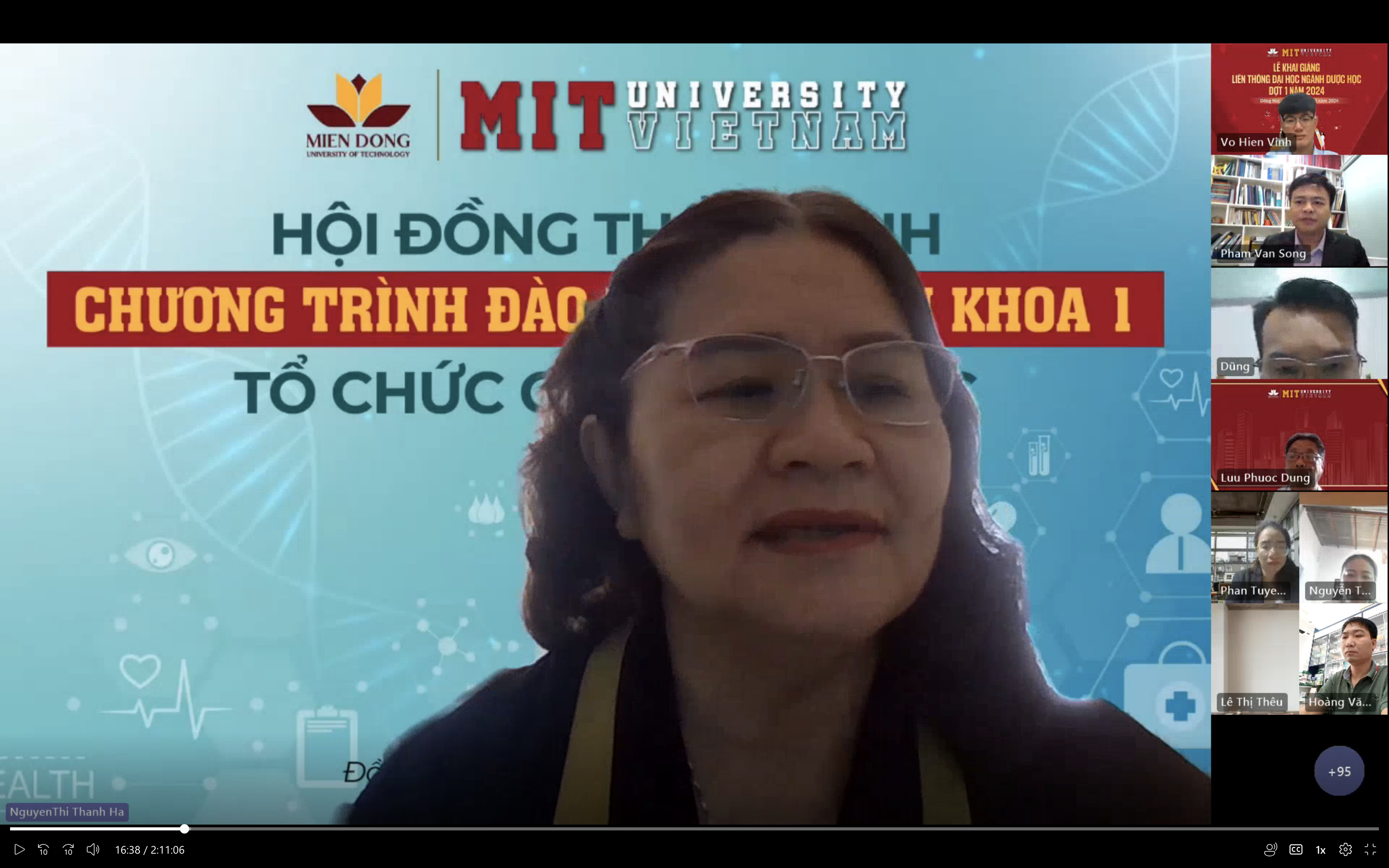 Lễ khai giảng liên thông và sinh hoạt đầu khoá của Tân sinh viên liên thông đại học ngành Dược học đợt 1 năm 2024