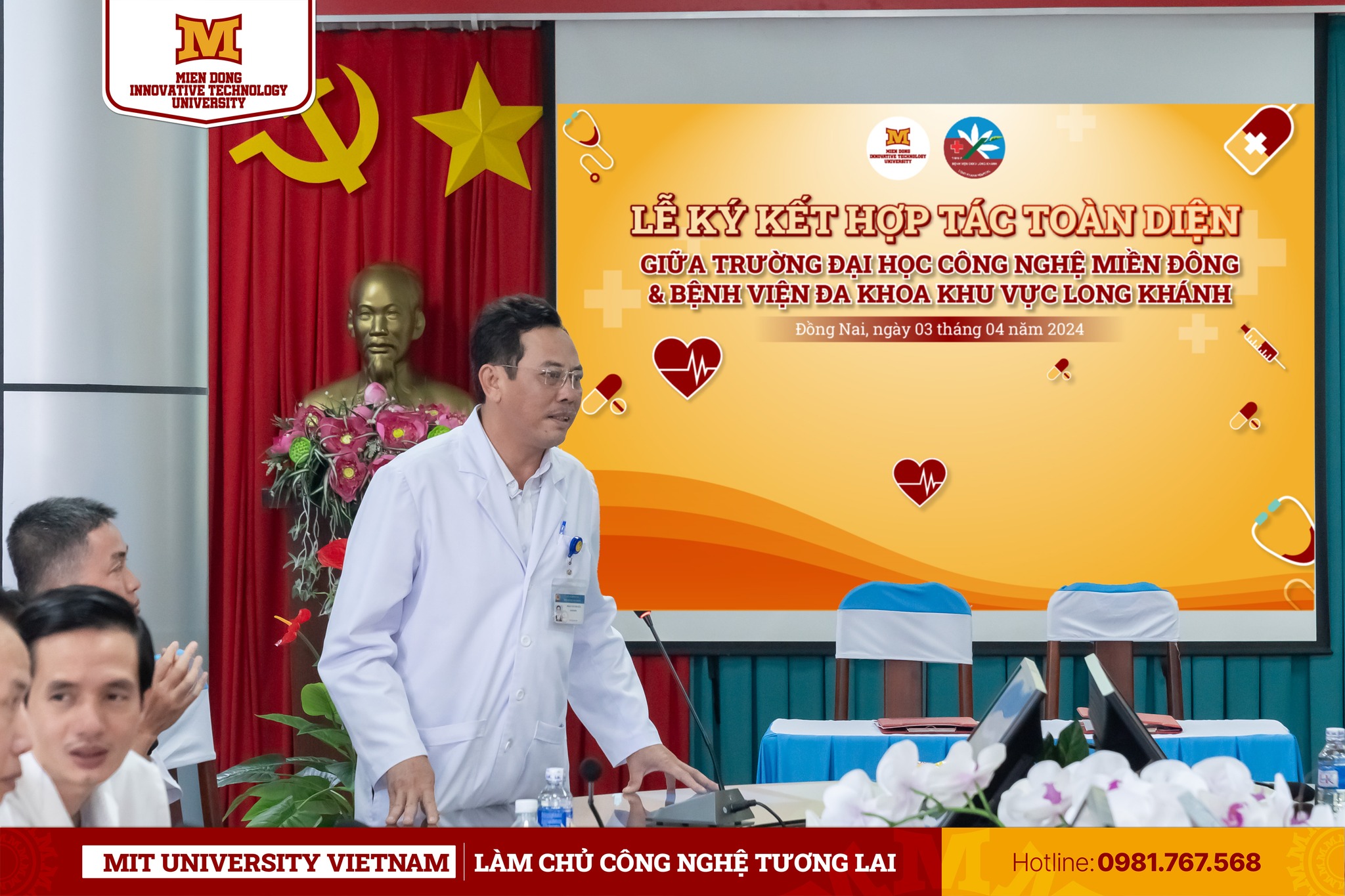 BSCK2. Phan Văn Huyên - Giám đốc Bệnh viện Đa Khoa Khu vực Long Khánh chia sẻ