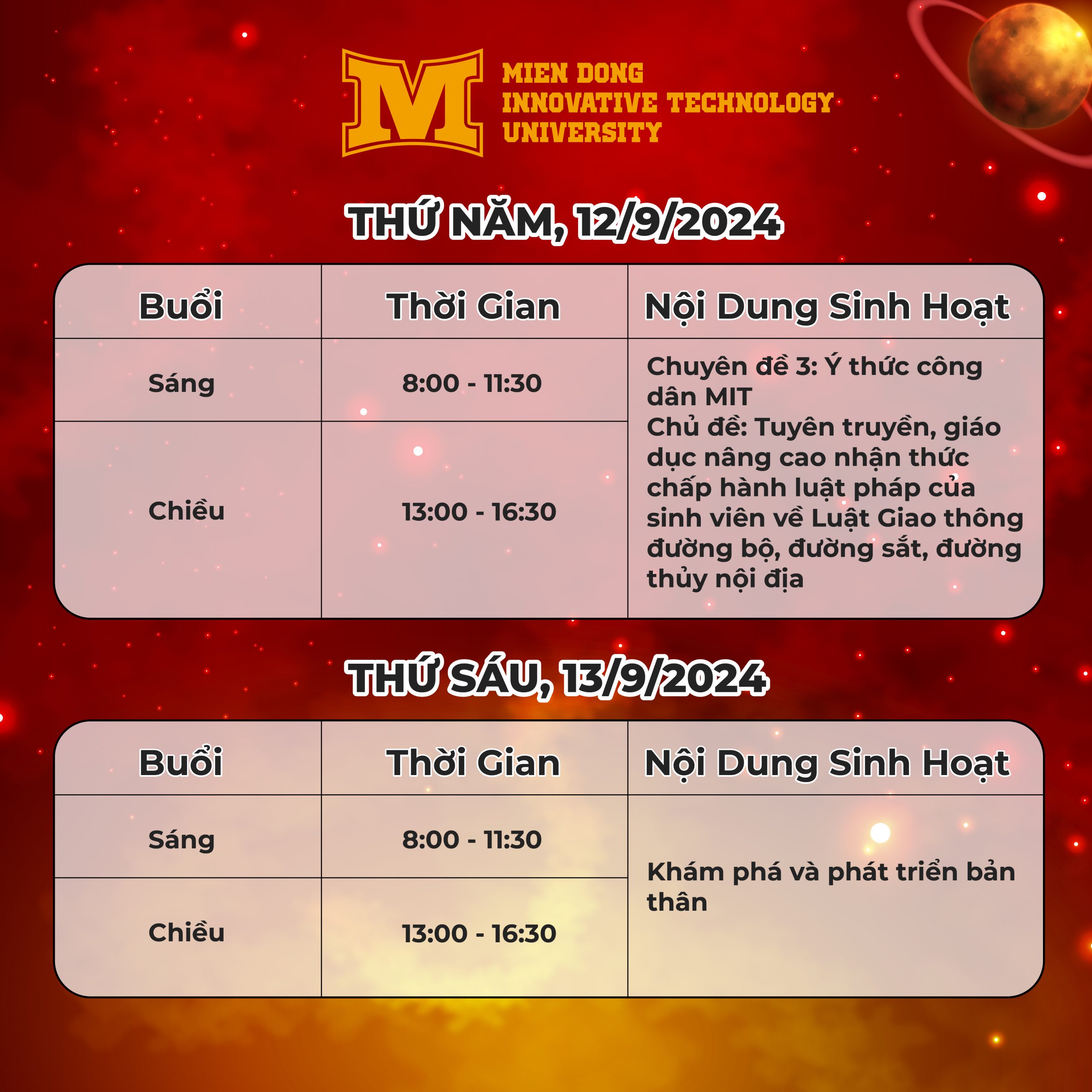 Tân sinh viên K24 chính thức bước vào tuần lễ định hướng