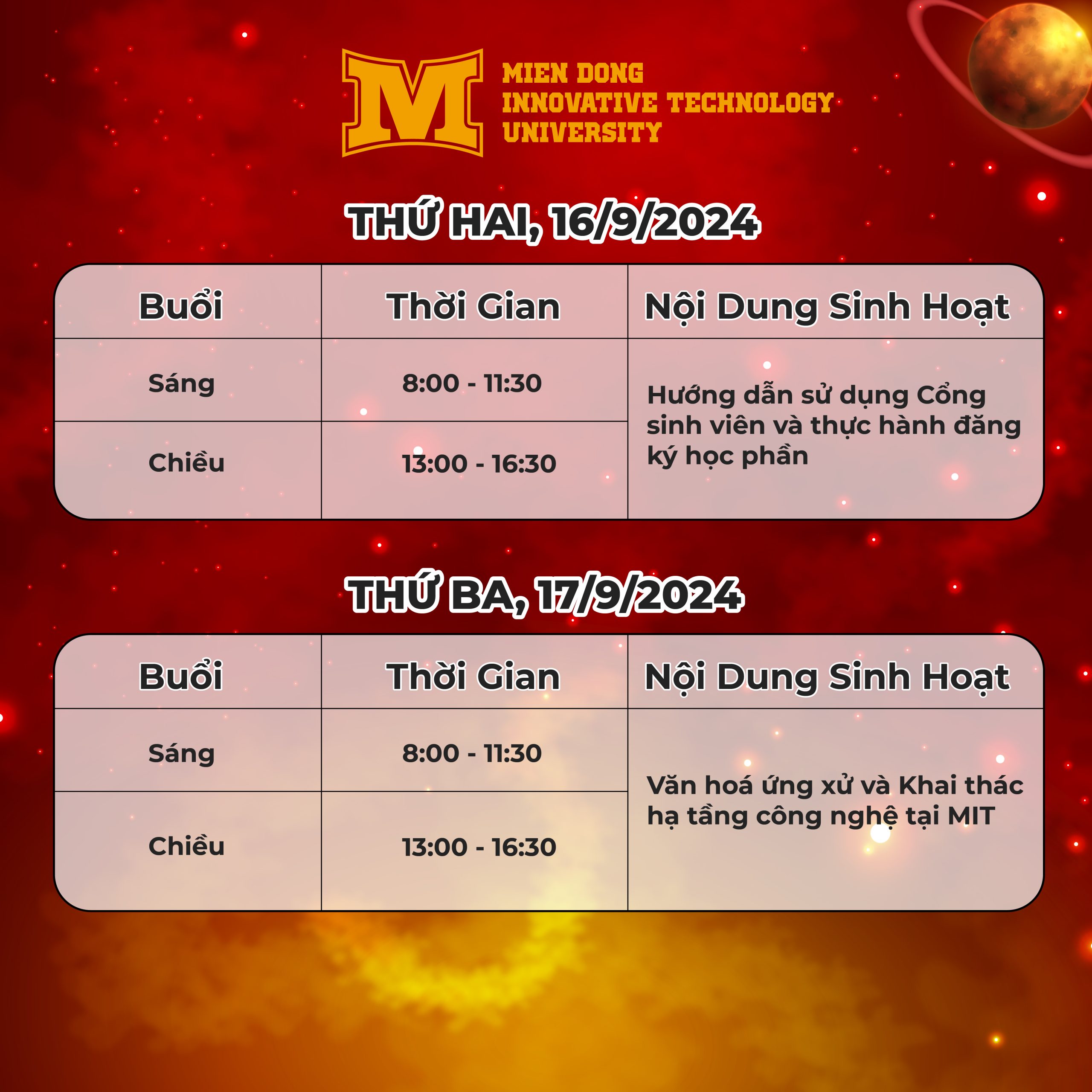 Tân sinh viên K24 chính thức bước vào tuần lễ định hướng