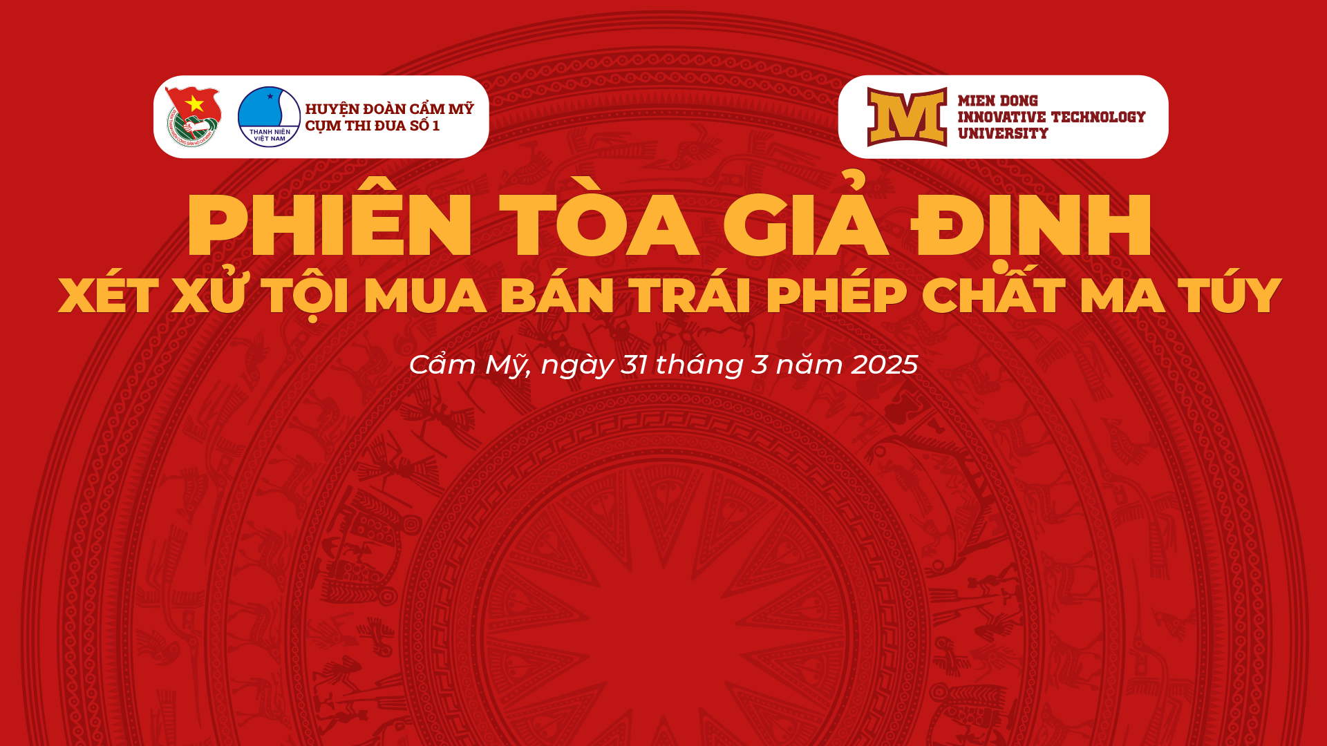 Phiên tòa giả định - Xét xử tội mua bán trái phép chất ma túy
