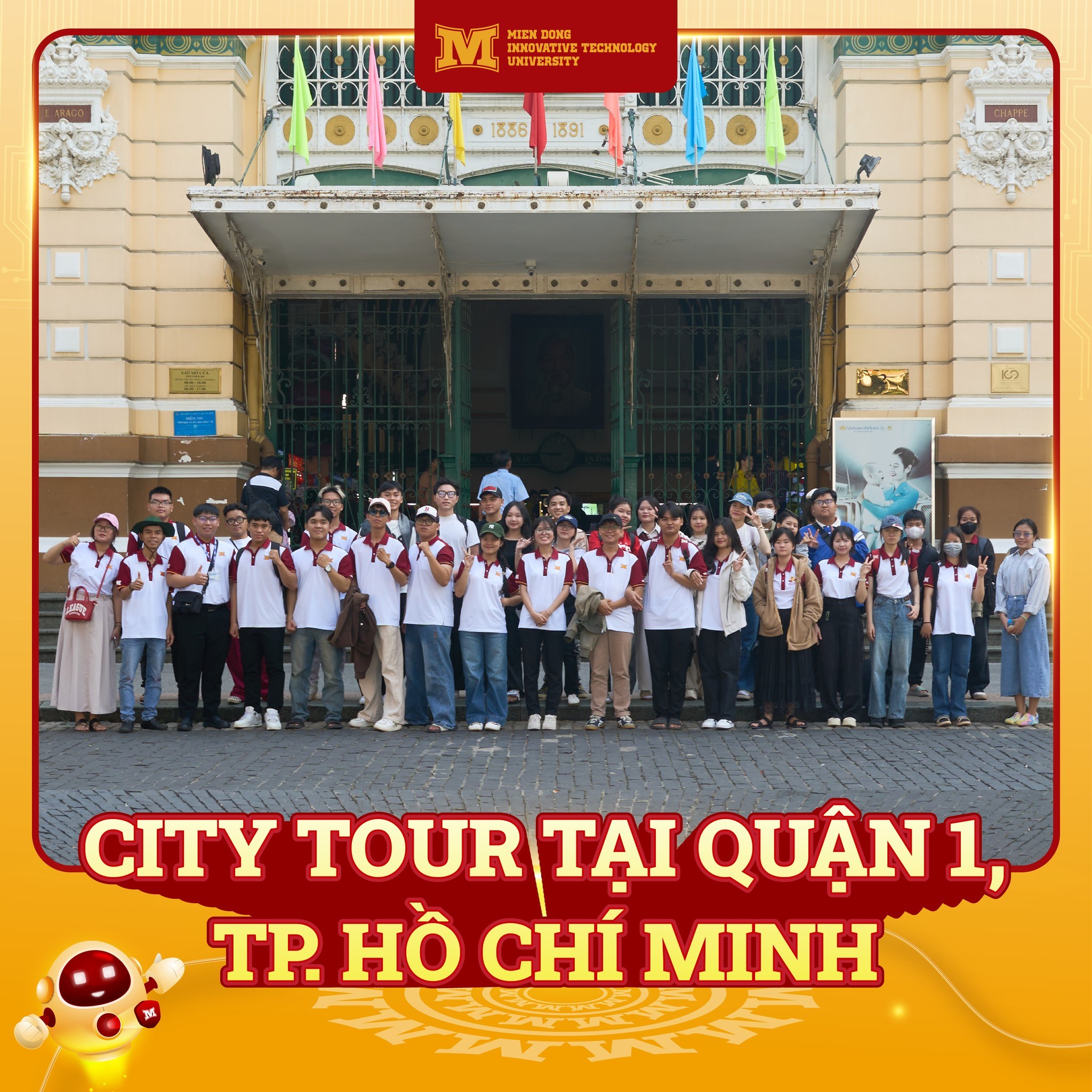 CITY TOUR TẠI QUẬN 1, THÀNH PHỐ HỒ CHÍ MINH - NGÀNH NGÔN NGỮ ANH - KHOA NGÔN NGỮ VÀ VĂN HOÁ QUỐC TẾ