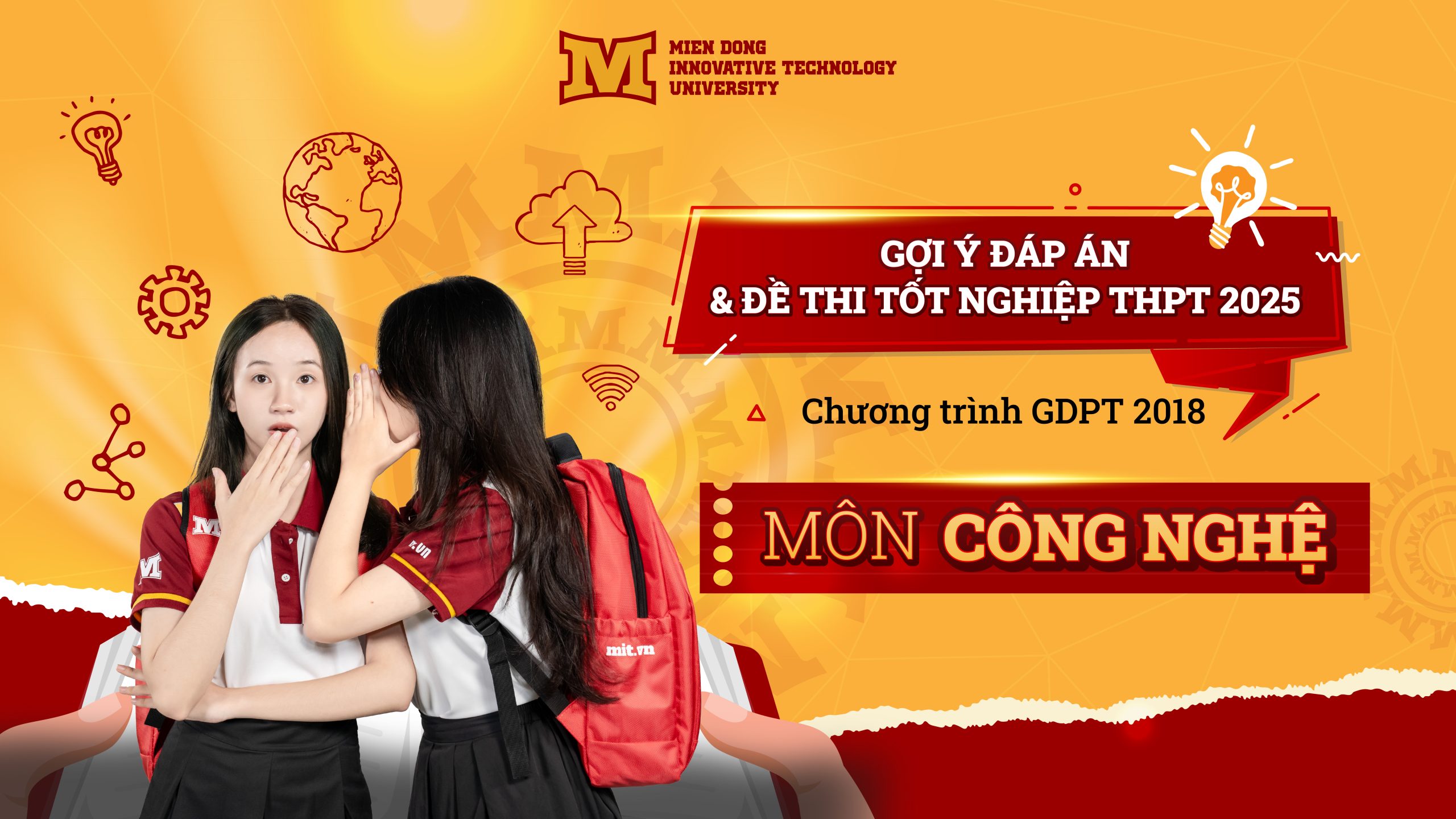 Đáp án và đề thi chính thức môn Công nghệ kỳ thi Tốt nghiệp THPT năm 2025