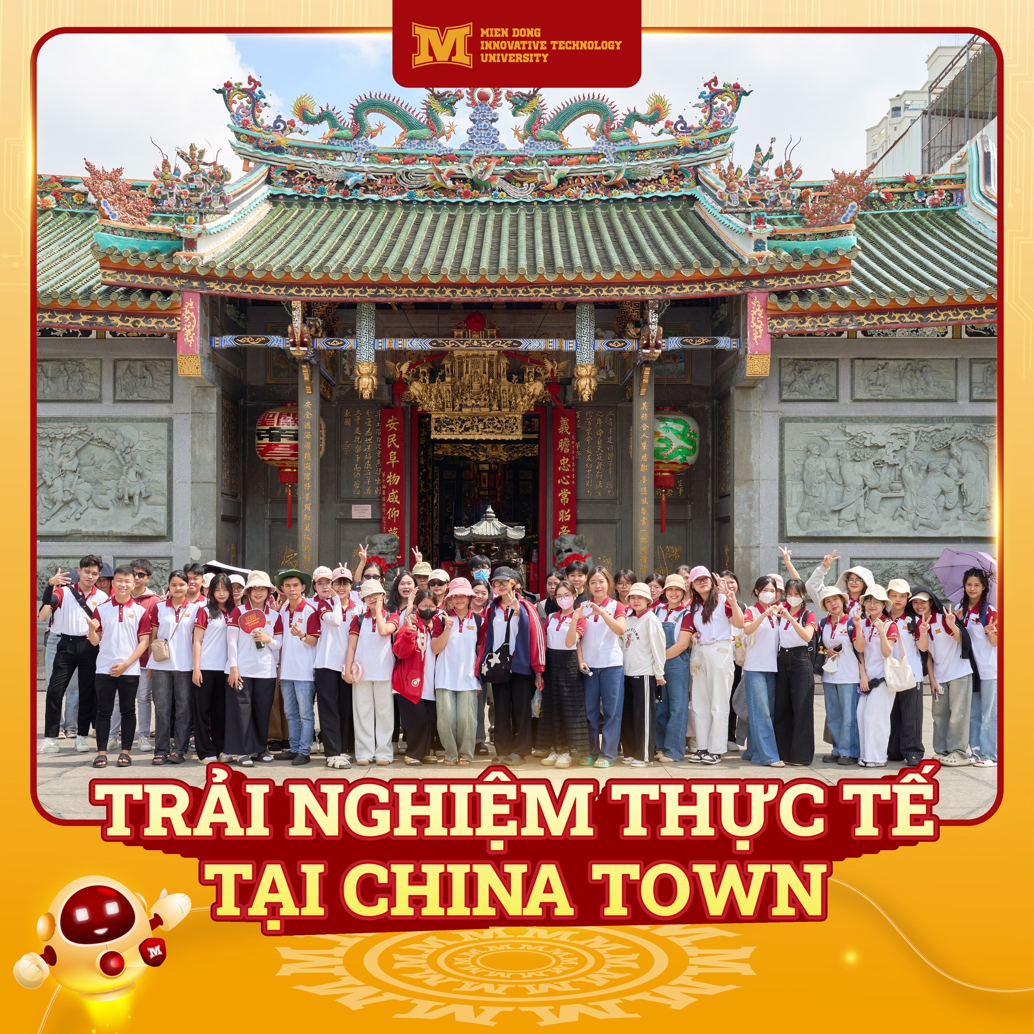 TRẢI NGHIỆM THỰC TẾ TẠI CHINA TOWN - NGÀNH NGÔN NGỮ TRUNG QUỐC - KHOA NGÔN NGỮ VÀ VĂN HOÁ QUỐC TẾ