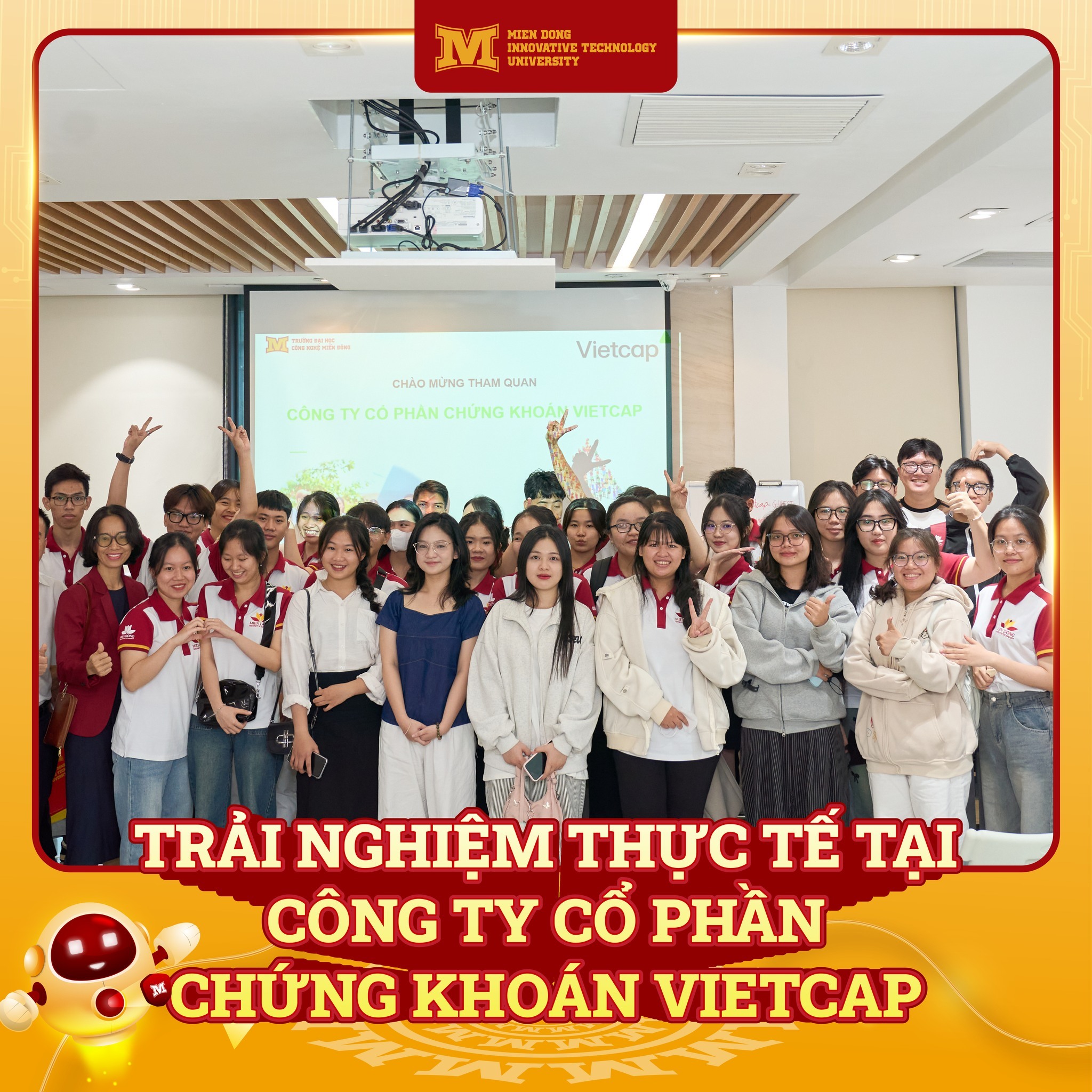 TRẢI NGHIỆM THỰC TẾ TẠI CÔNG TY CỔ PHẦN CHỨNG KHOÁN VIETCAP - NGÀNH QUẢN TRỊ KINH DOANH - KHOA KINH TẾ – QUẢN TRỊ – LUẬT