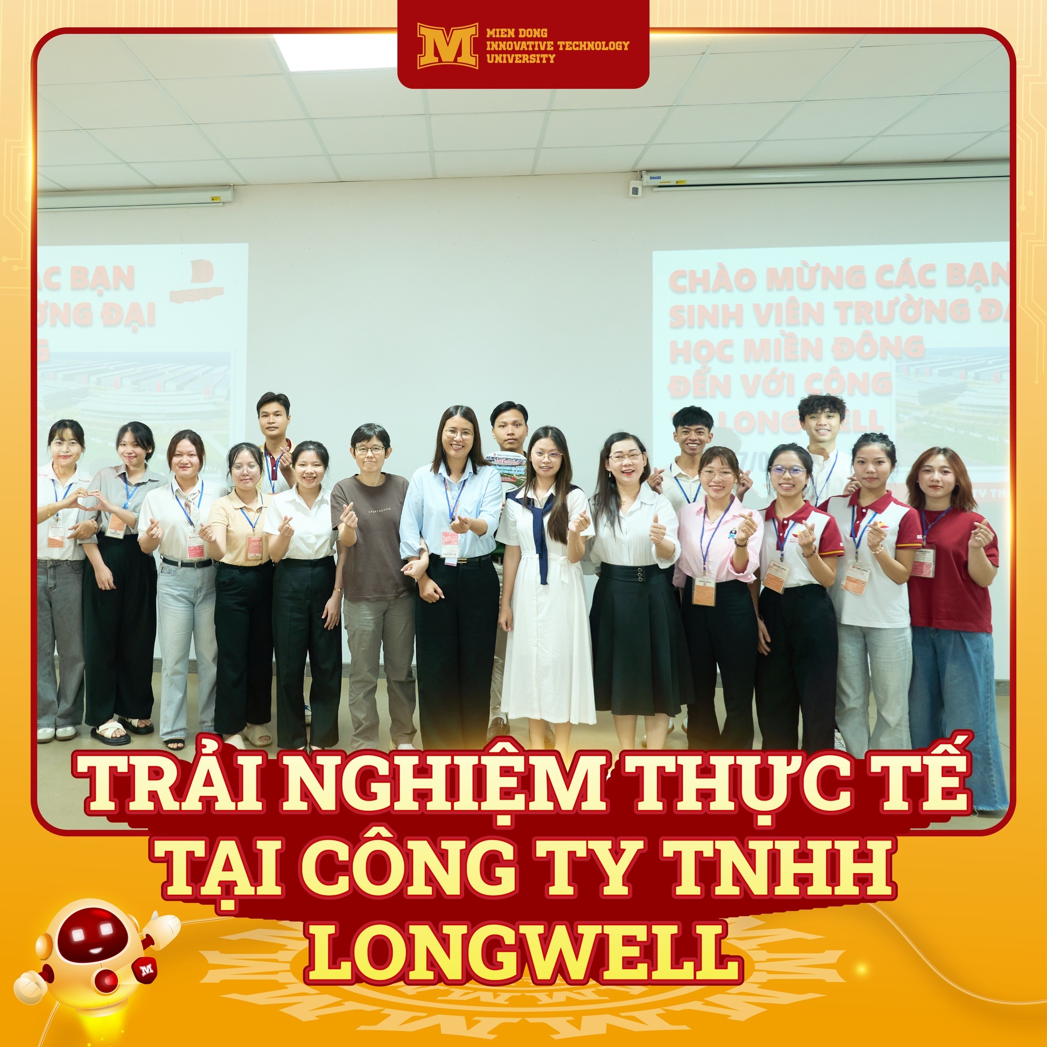 TRẢI NGHIỆM THỰC TẾ TẠI CÔNG TY TNHH LONGWELL - NGÀNH KẾ TOÁN VÀ NGÀNH LOGISTICS VÀ QUẢN LÝ CHUỖI CUNG ỨNG - KHOA KINH TẾ – QUẢN TRỊ – LUẬT