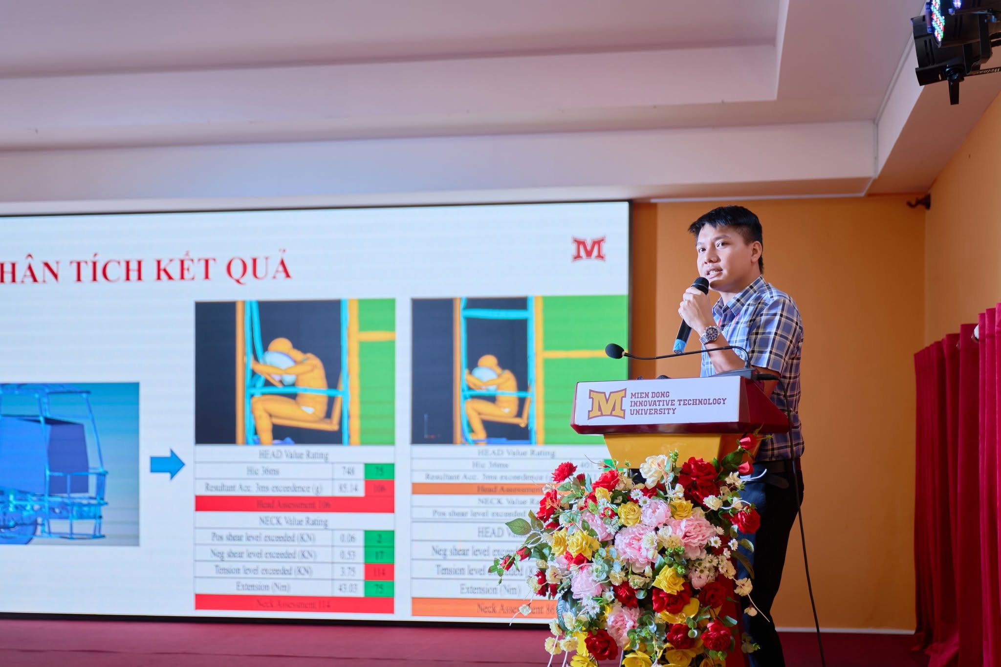 “Nghiên cứu ảnh hưởng của đầu xe khi va chạm” – ThS. Vũ Hoàng Phương