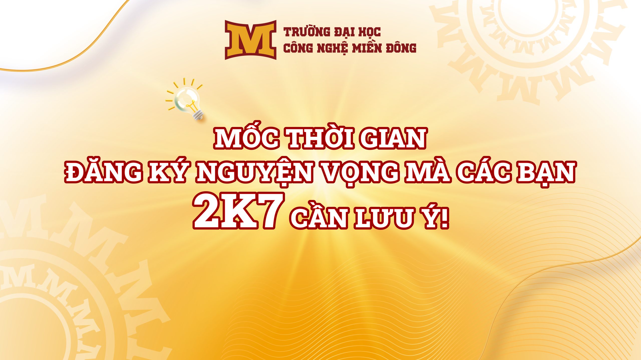 Lưu lại các mốc thời gian quan trọng khi đăng ký nguyện vọng tuyển sinh 2025