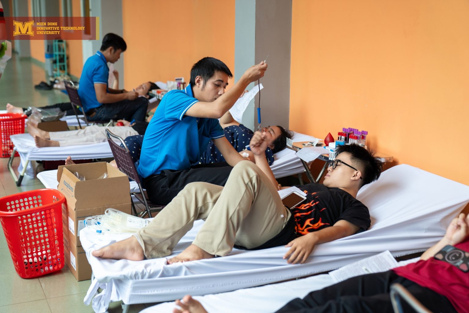MIT Uni. phát động chương trình hiến máu nhân đạo - Trao đi sự sống, lan tỏa yêu thương