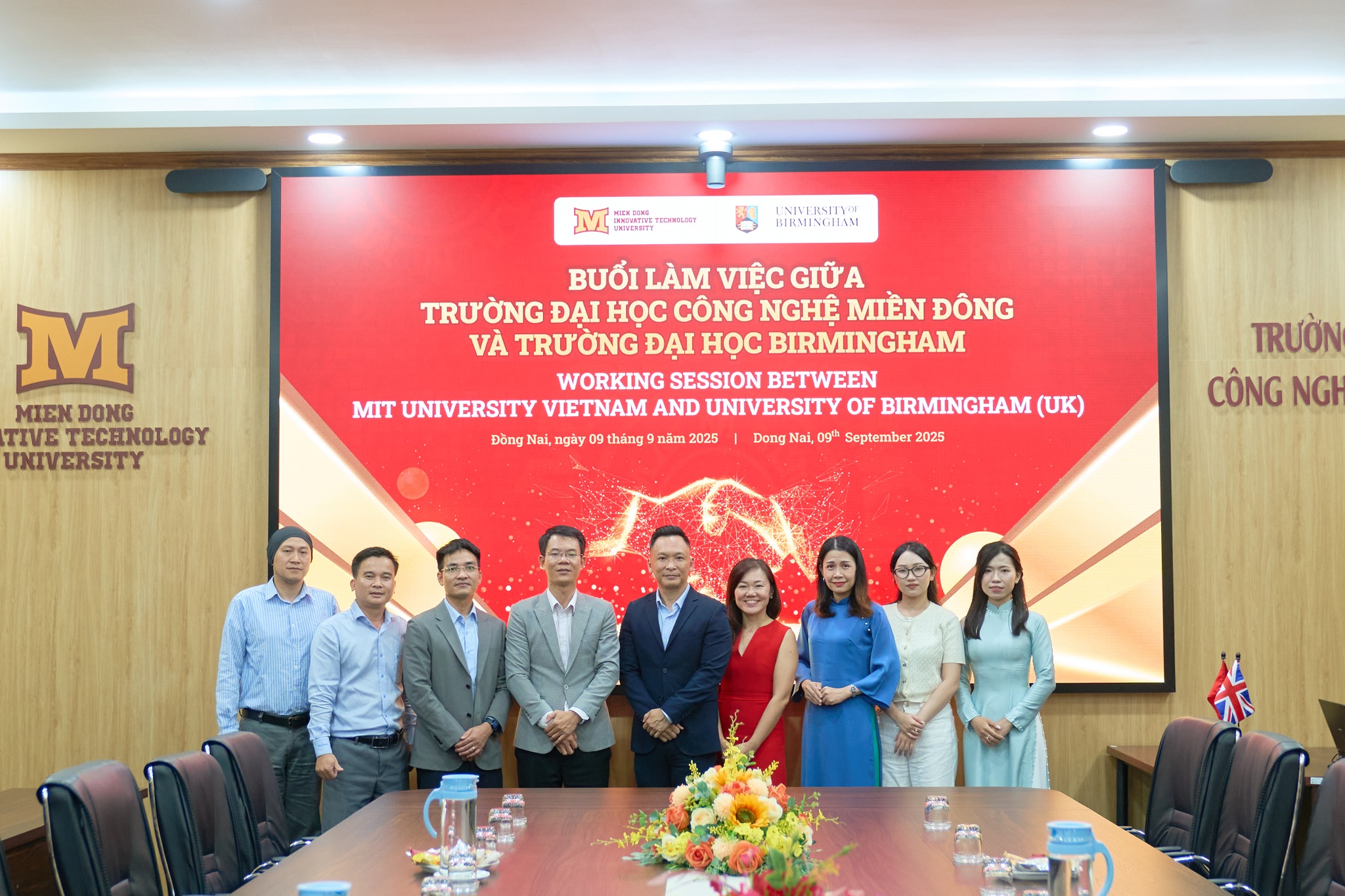 [QLKH-HTQT] MIT UNI. ĐÓN TIẾP VÀ LÀM VIỆC CÙNG THE UNIVERSITY OF BIRMINGHAM – KẾT NỐI GIÁO DỤC QUỐC TẾ, MỞ RỘNG CƠ HỘI HỌC TẬP