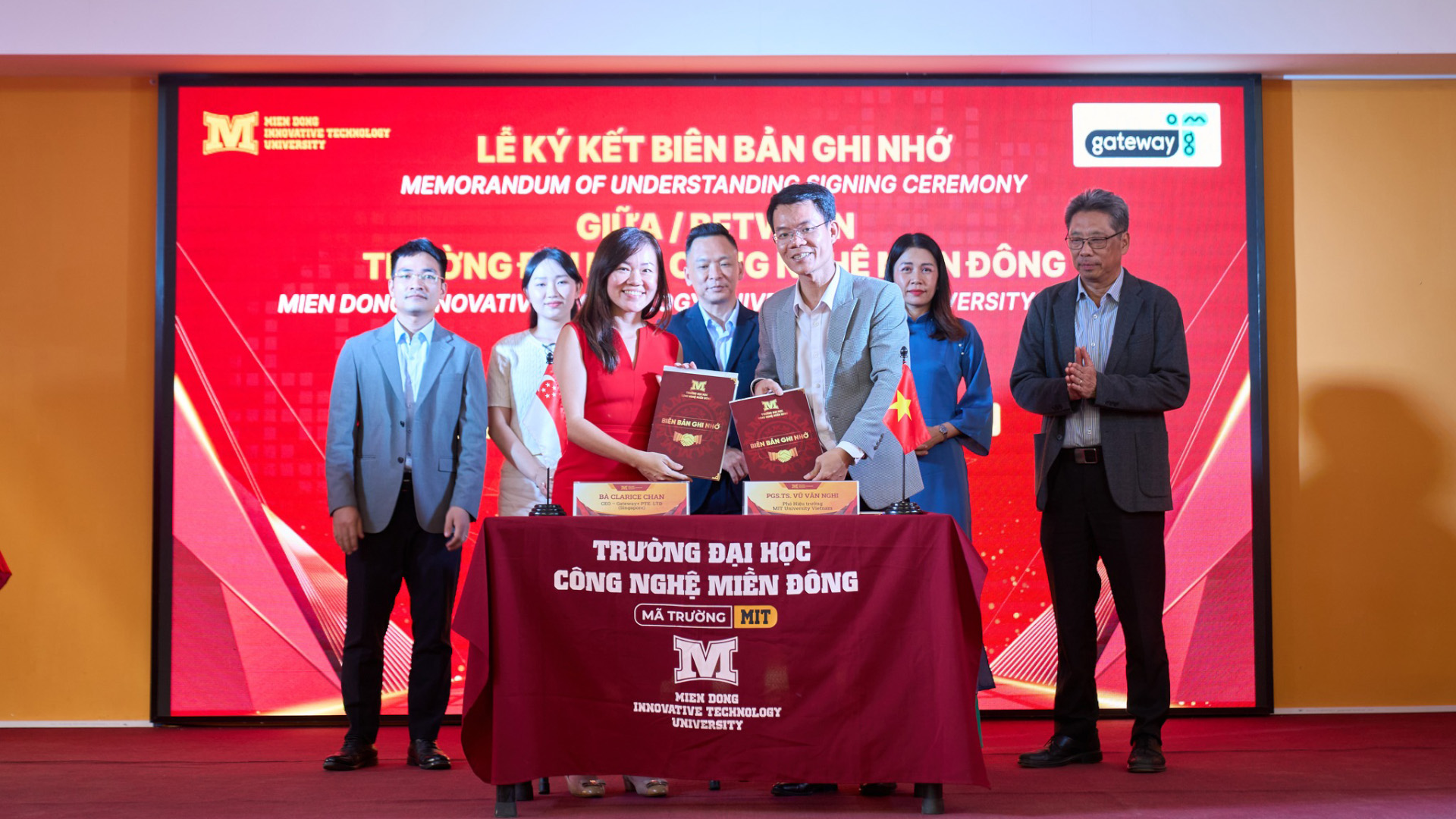 MIT Uni. ký kết hợp tác chiến lược với Gateway+ (Singapore) – Mở rộng cơ hội quốc tế cho sinh viên