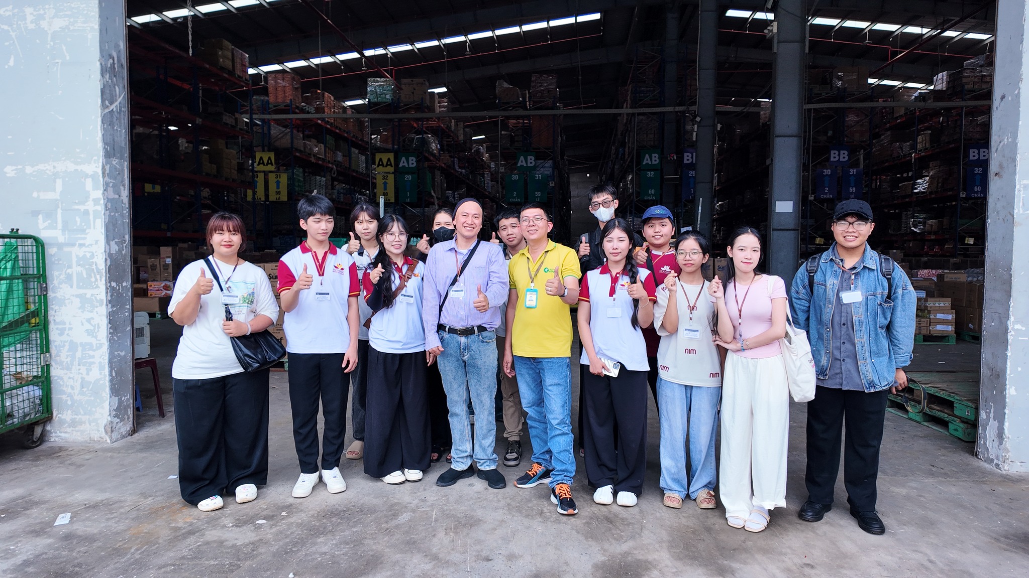 Hành trình cùng CLB Logistics MIT Uni. học tập và trải nghiệm thực tế tại kho DC Bách Hóa Xanh