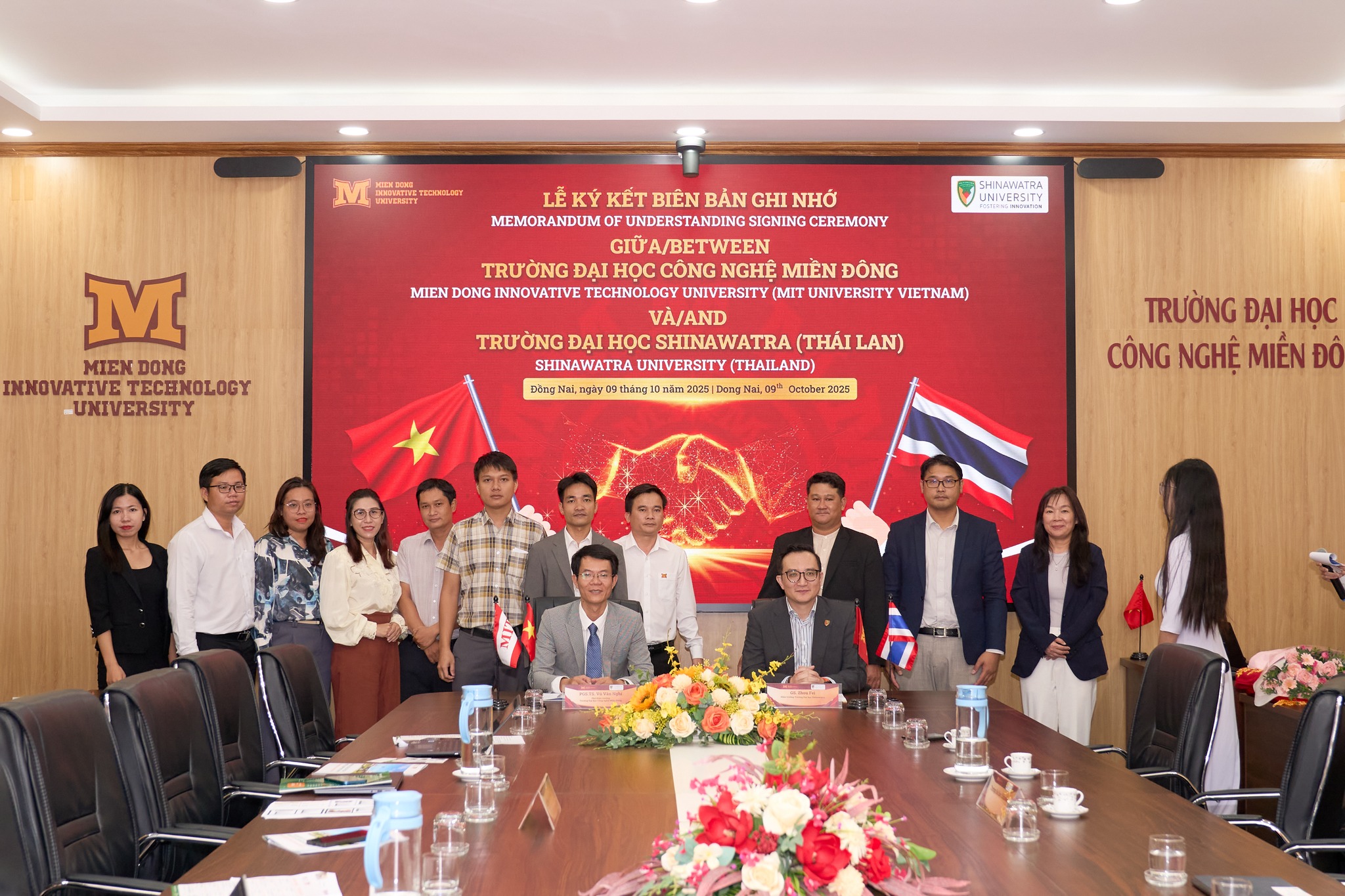 MIT University Vietnam mở rộng hợp tác quốc tế với Trường Đại học Shinawatra (Thái Lan)