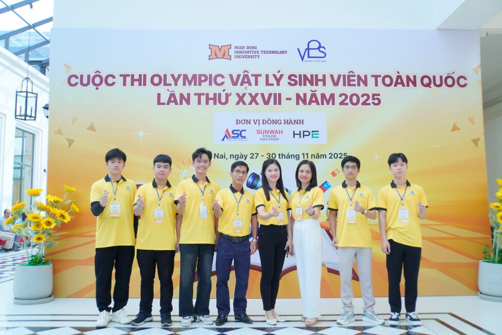 Các đoàn tham dự Cuộc thi Olympic Vật lý Sinh viên Toàn quốc lần thứ XXVII năm 2025 đã có mặt tại MIT University Vietnam