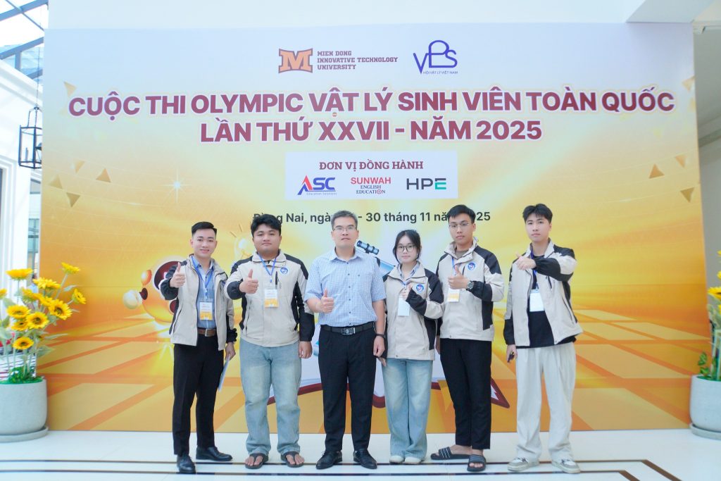 Các đoàn tham dự Cuộc thi Olympic Vật lý Sinh viên Toàn quốc lần thứ XXVII năm 2025 đã có mặt tại MIT University Vietnam