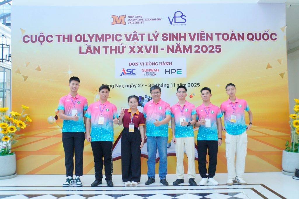 Các đoàn tham dự Cuộc thi Olympic Vật lý Sinh viên Toàn quốc lần thứ XXVII năm 2025 đã có mặt tại MIT University Vietnam