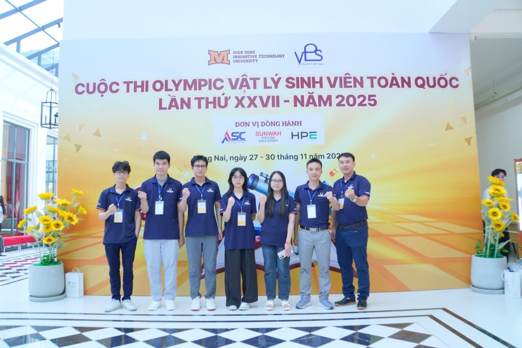 Các đoàn tham dự Cuộc thi Olympic Vật lý Sinh viên Toàn quốc lần thứ XXVII năm 2025 đã có mặt tại MIT University Vietnam