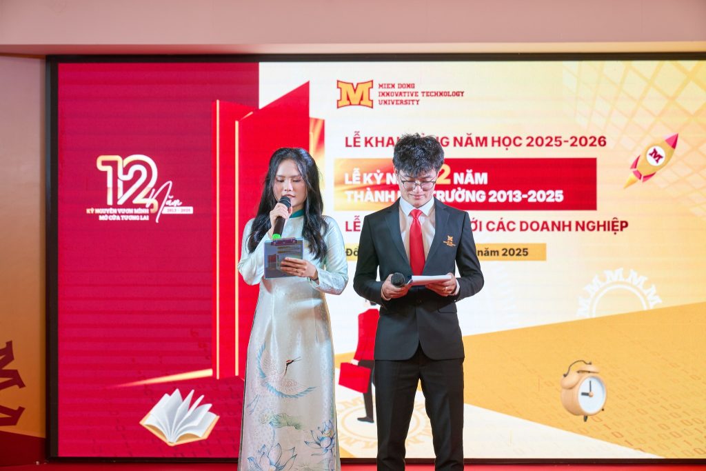 Lễ Khai giảng năm học 2025 – 2026 & Kỷ niệm 12 năm thành lập Trường Đại học Công nghệ Miền Đông