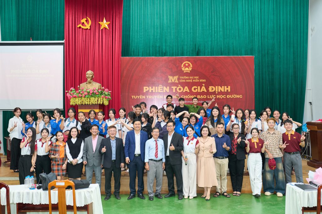 Phiên tòa giả định tại THPT Điểu Cải – Tuyên truyền phòng, chống bạo lực học đường