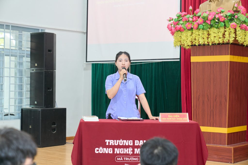 Phiên tòa giả định tại THPT Điểu Cải – Tuyên truyền phòng, chống bạo lực học đường