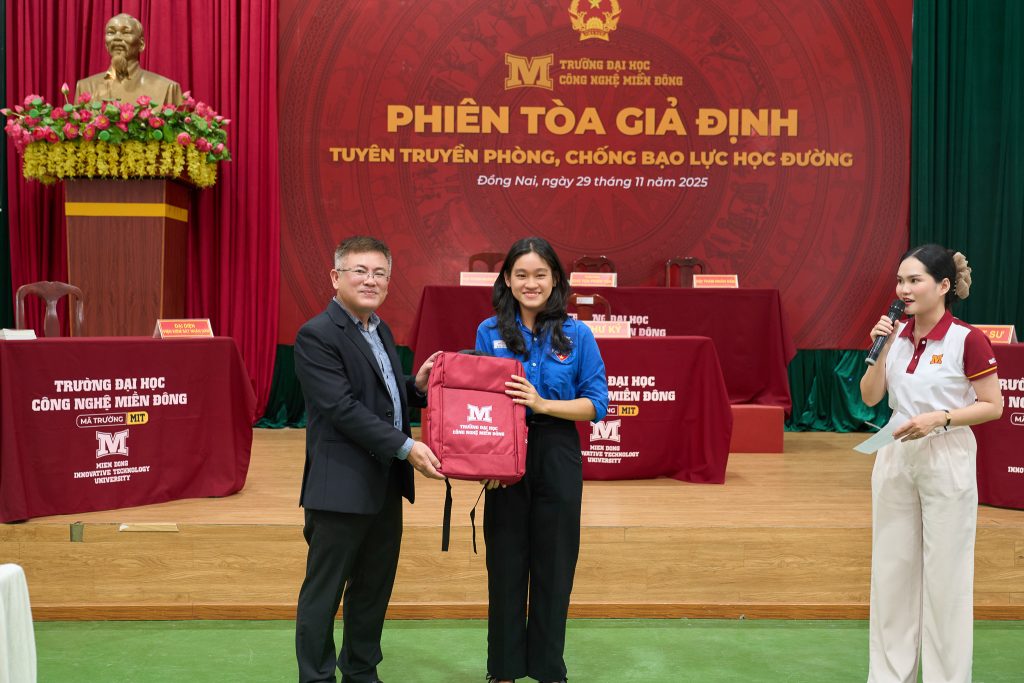 Phiên tòa giả định tại THPT Điểu Cải – Tuyên truyền phòng, chống bạo lực học đường