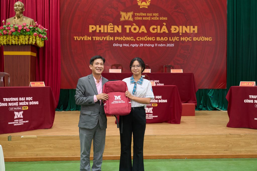 Phiên tòa giả định tại THPT Điểu Cải – Tuyên truyền phòng, chống bạo lực học đường