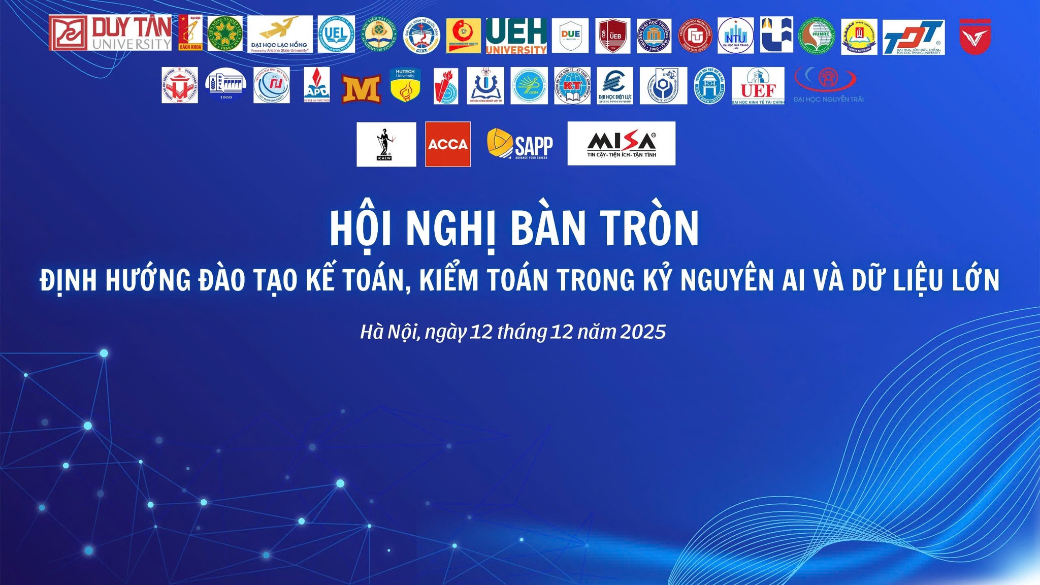 NGÀNH KẾ TOÁN: ĐÓN ĐẦU TƯƠNG LAI SỐ - ĐỊNH HƯỚNG ĐÀO TẠO NGÀNH KẾ TOÁN KIỂM TOÁN TRONG KỶ NGUYÊN AI VÀ DỮ LIỆU LỚN