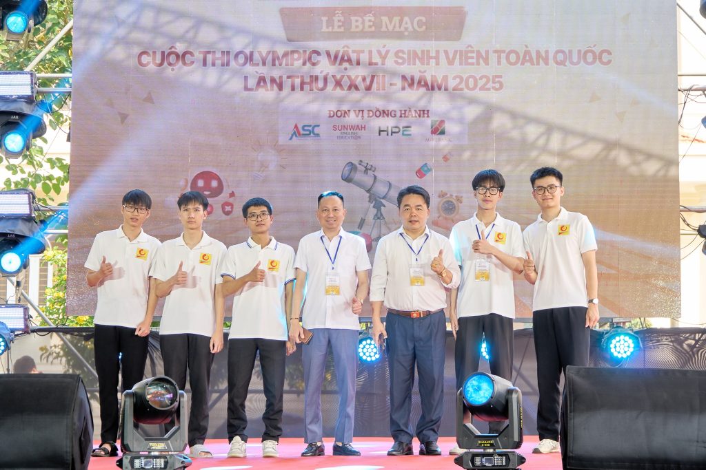 Lễ bế mạc và trao giải Cuộc thi Olympic Vật lý Sinh viên toàn quốc lần thứ XXVII – Năm 2025