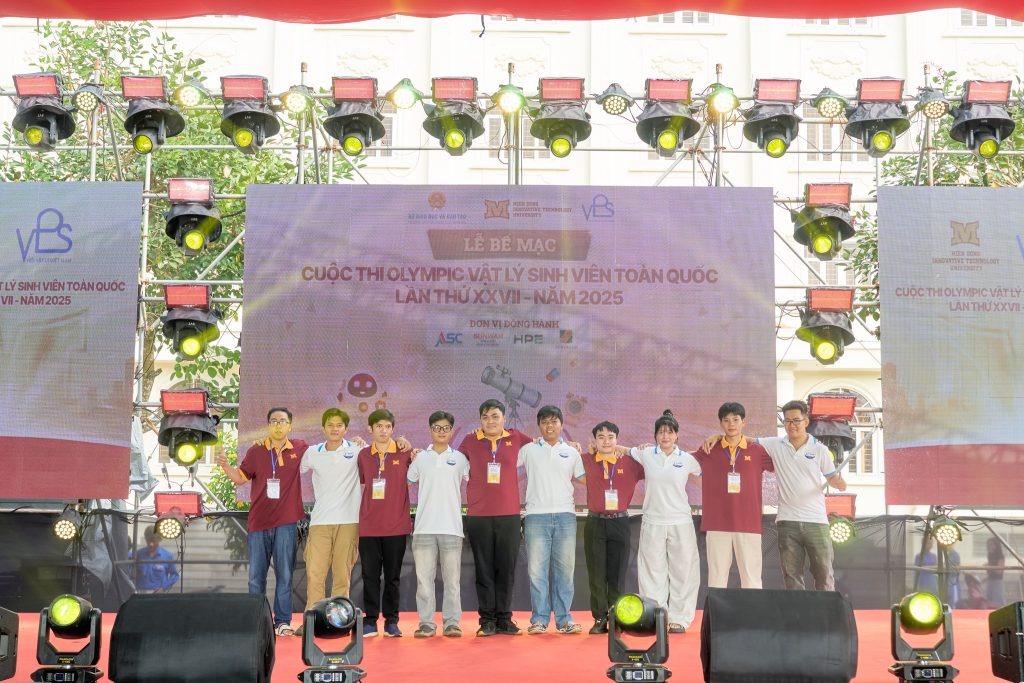 Lễ bế mạc và trao giải Cuộc thi Olympic Vật lý Sinh viên toàn quốc lần thứ XXVII – Năm 2025