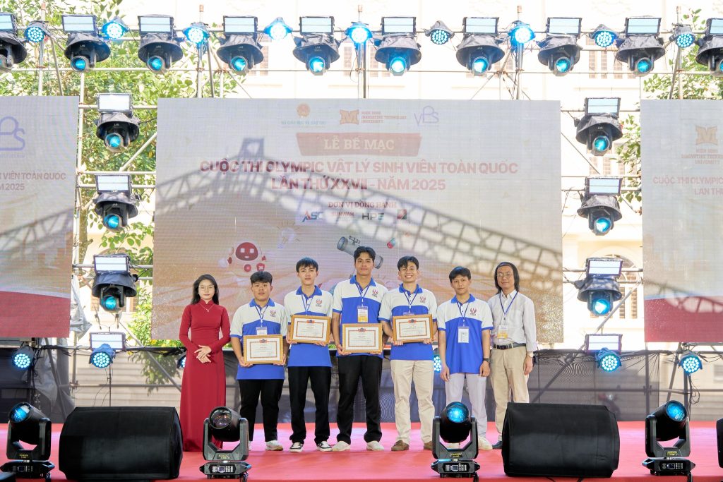 Lễ bế mạc và trao giải Cuộc thi Olympic Vật lý Sinh viên toàn quốc lần thứ XXVII – Năm 2025