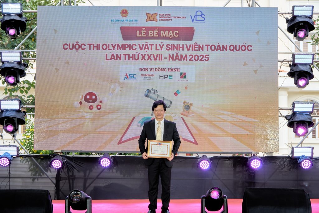 Lễ bế mạc và trao giải Cuộc thi Olympic Vật lý Sinh viên toàn quốc lần thứ XXVII – Năm 2025