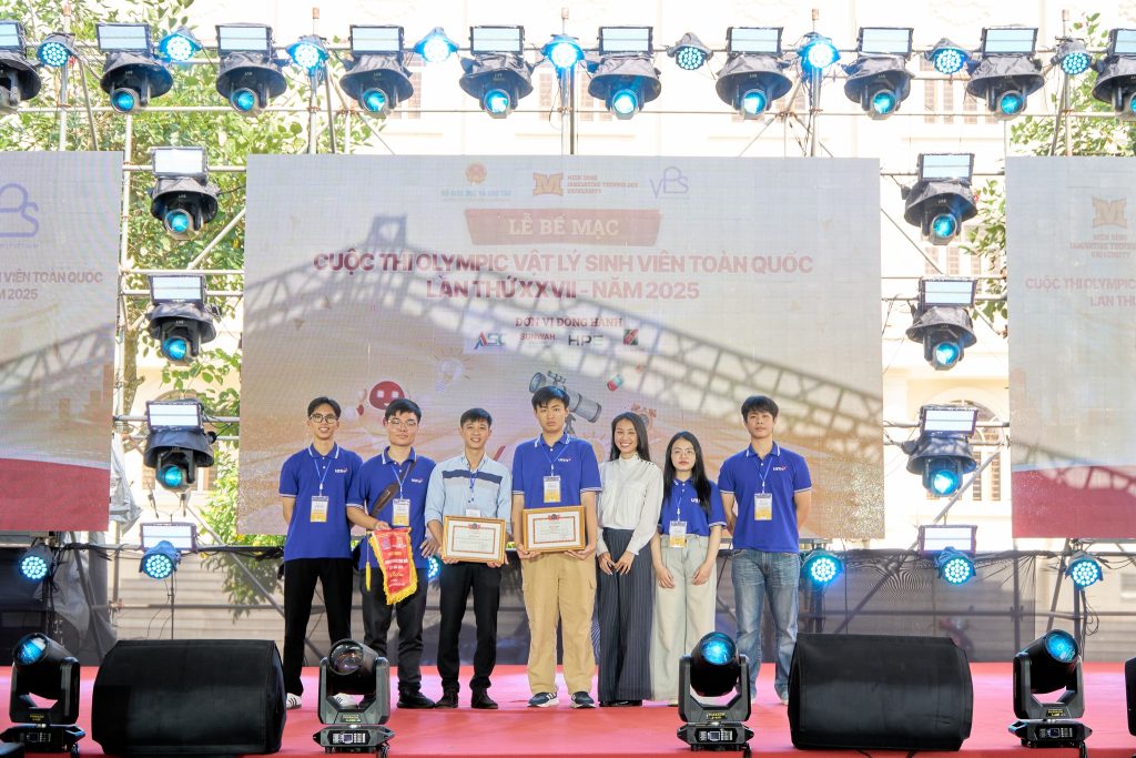 Lễ bế mạc và trao giải Cuộc thi Olympic Vật lý Sinh viên toàn quốc lần thứ XXVII – Năm 2025