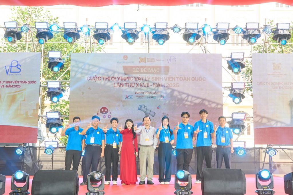 Lễ bế mạc và trao giải Cuộc thi Olympic Vật lý Sinh viên toàn quốc lần thứ XXVII – Năm 2025