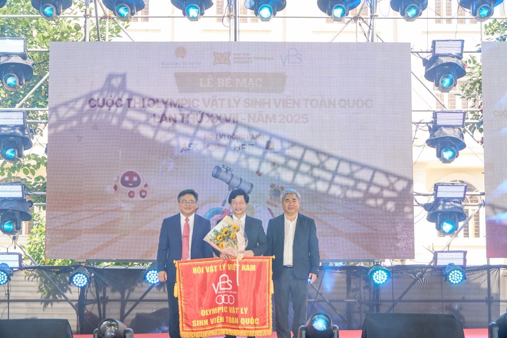 Lễ bế mạc và trao giải Cuộc thi Olympic Vật lý Sinh viên toàn quốc lần thứ XXVII – Năm 2025