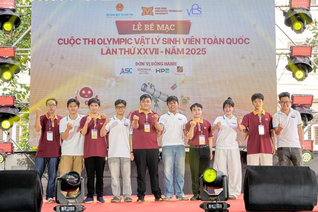 Lễ bế mạc và trao giải Cuộc thi Olympic Vật lý Sinh viên toàn quốc lần thứ XXVII – Năm 2025