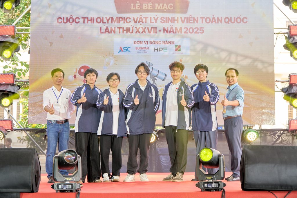 Lễ bế mạc và trao giải Cuộc thi Olympic Vật lý Sinh viên toàn quốc lần thứ XXVII – Năm 2025