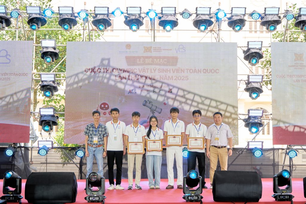 Lễ bế mạc và trao giải Cuộc thi Olympic Vật lý Sinh viên toàn quốc lần thứ XXVII – Năm 2025