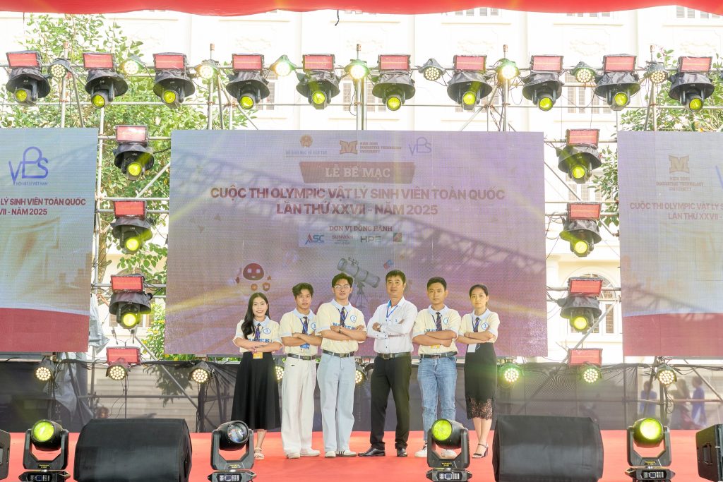 Lễ bế mạc và trao giải Cuộc thi Olympic Vật lý Sinh viên toàn quốc lần thứ XXVII – Năm 2025
