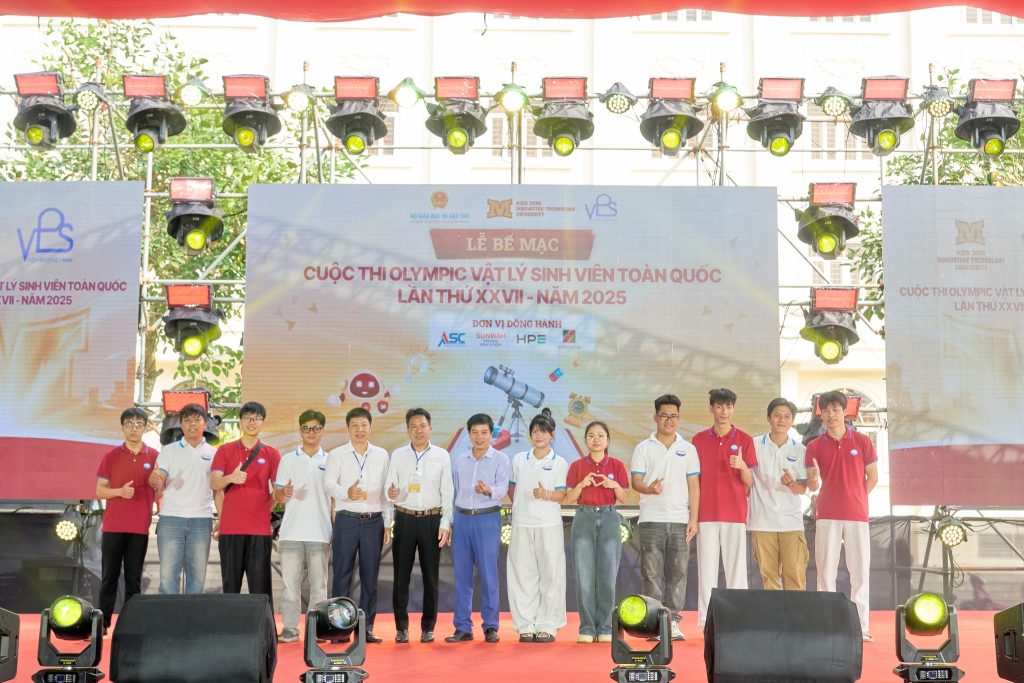 Lễ bế mạc và trao giải Cuộc thi Olympic Vật lý Sinh viên toàn quốc lần thứ XXVII – Năm 2025