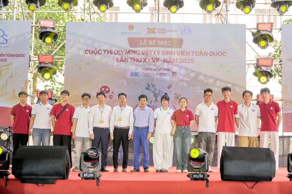 Lễ bế mạc và trao giải Cuộc thi Olympic Vật lý Sinh viên toàn quốc lần thứ XXVII – Năm 2025