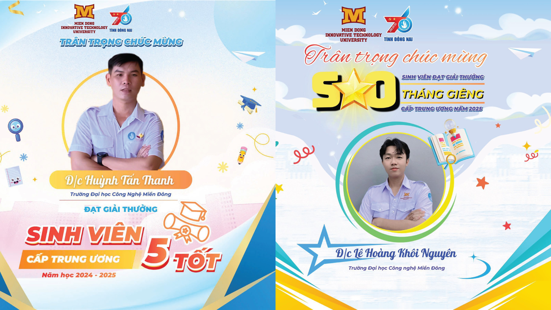 MIT Uni. chúc mừng sinh viên ngành Dược học đạt danh hiệu Sao Tháng Giêng và Sinh viên 5 tốt Trung ương