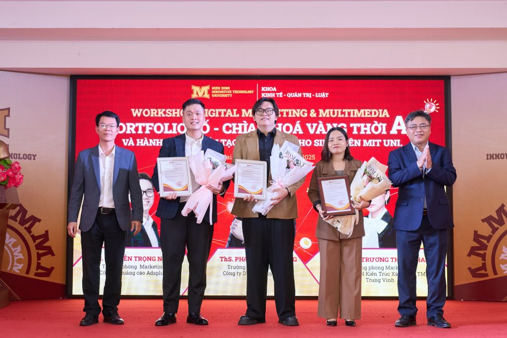 Xây dựng Portfolio chuyên nghiệp thời AI – MIT Uni. tổ chức workshop chuyên sâu cho sinh viên năm 2025